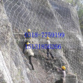 Barrière de chute de pierres de système de protection de pente